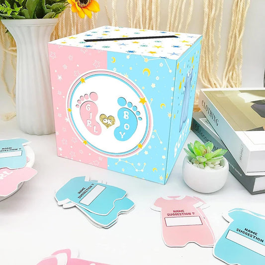 Mazuļa dzimuma atklāšanas balsošanas kaste - Gender Reveal balsošanas kaste
