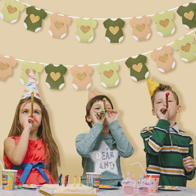 Mazuļa ballītes papīra vītnes - izkārtnes