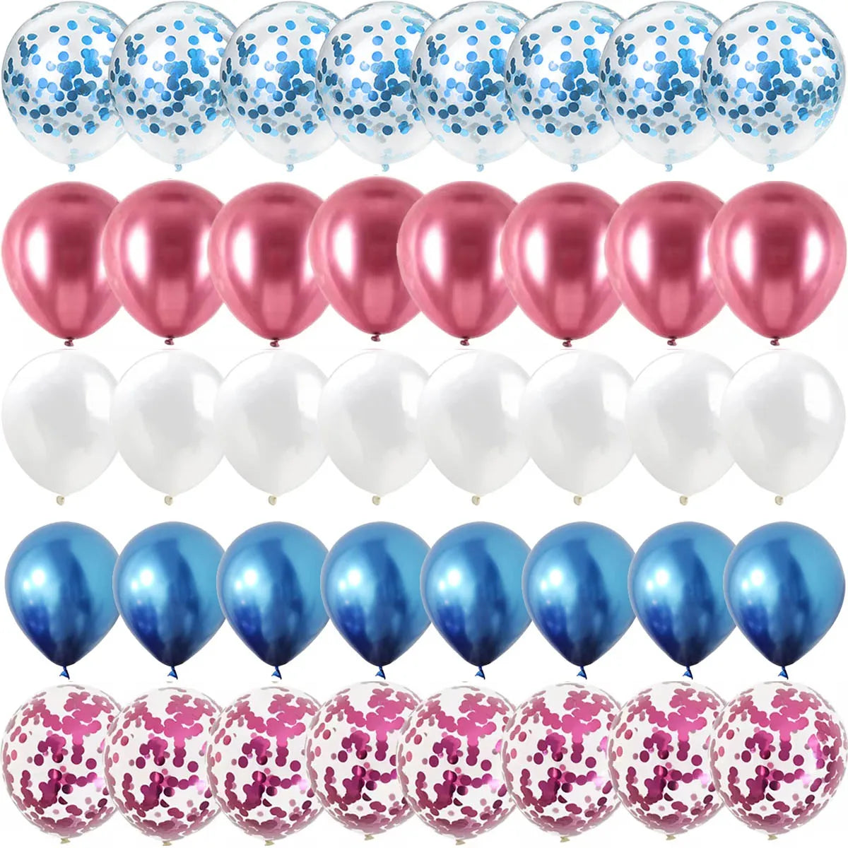 Baloni dzimumu atklāšanas ballītei, rozā, zili - Gender reveal