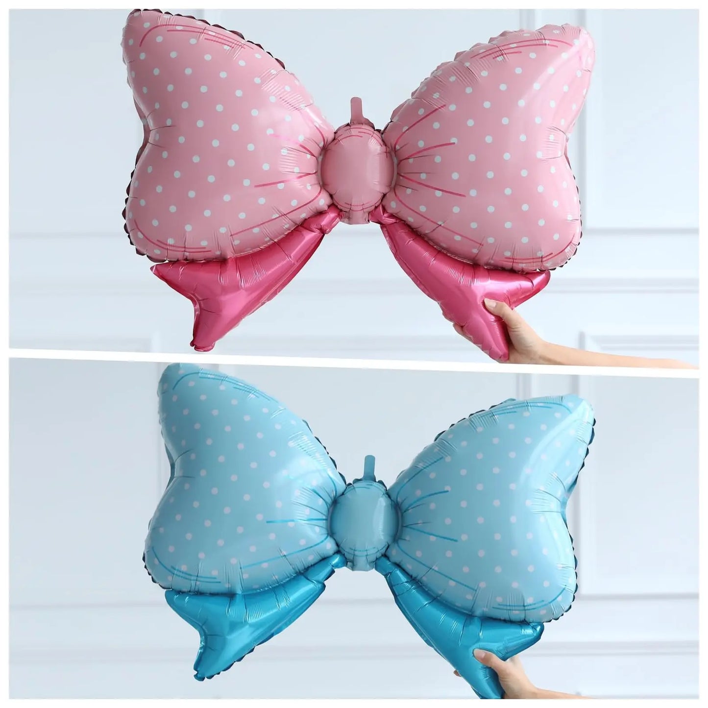 Balonu arkas komplekts 139 gab. dzimuma atklāšanas ballītei (Gender reveal party)