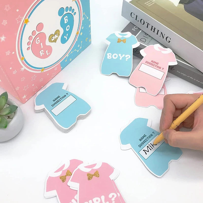 Mazuļa dzimuma atklāšanas balsošanas kaste - Gender Reveal balsošanas kaste