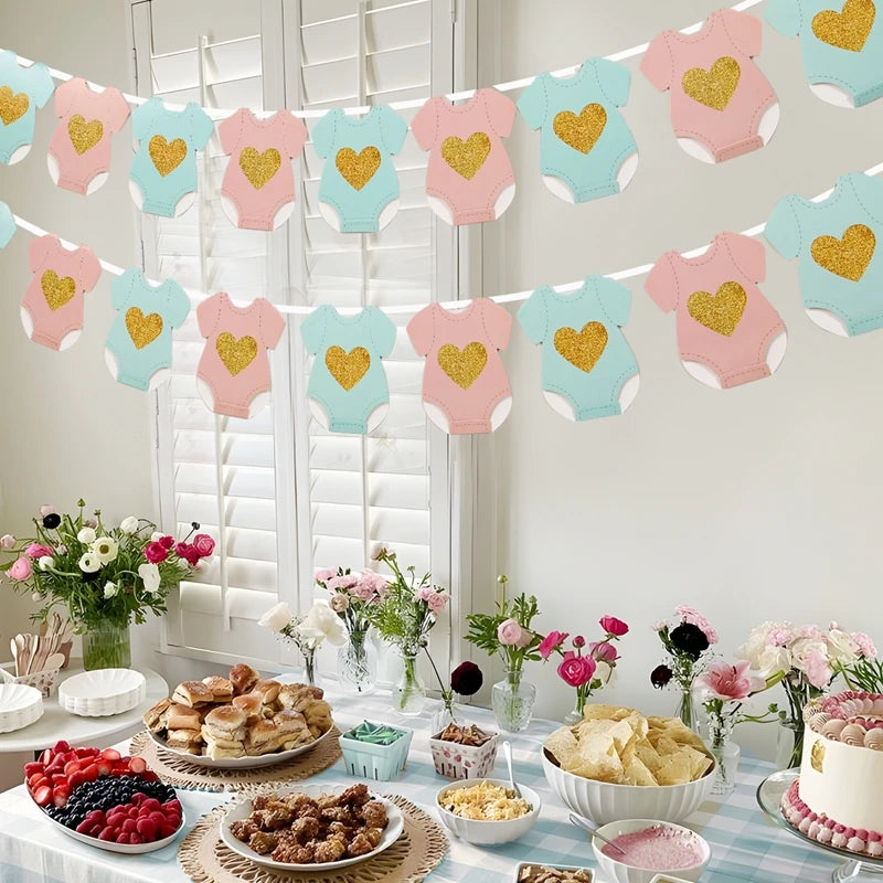 Mazuļa ballītes papīra vītnes - izkārtnes