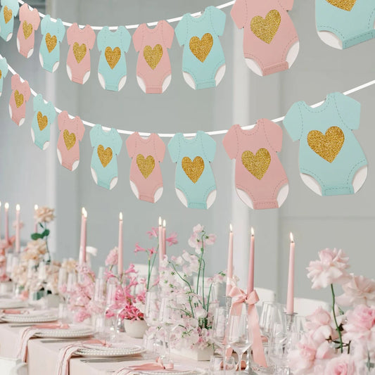 Mazuļa ballītes papīra vītnes - izkārtnes