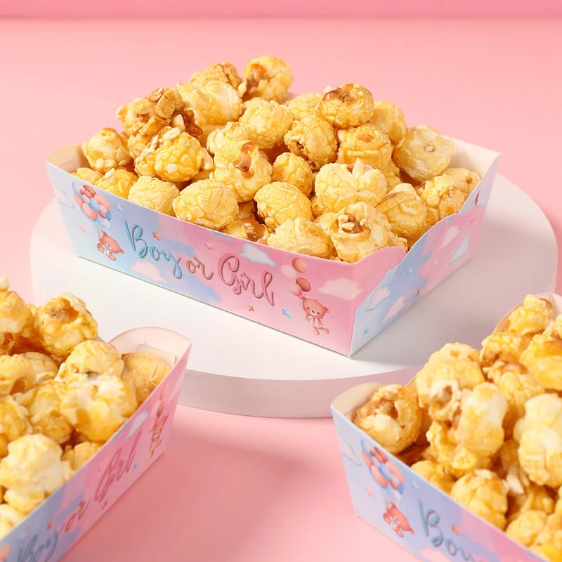 Dzimuma atklāšanas ballītes piederumi galdam