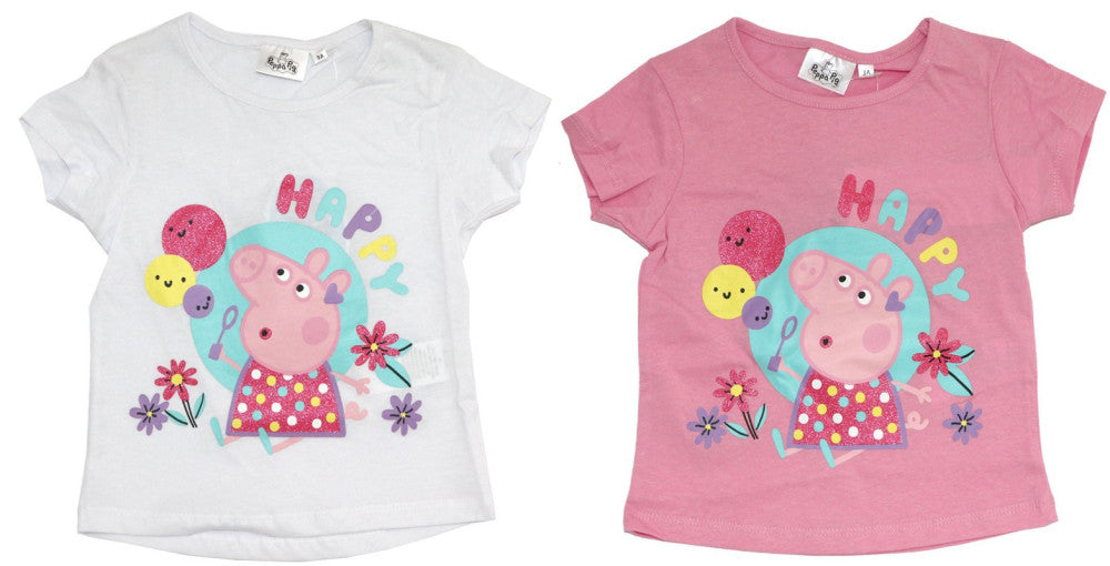 Peppa Pig bērnu īsais T-krekls, topiņš 3-6 gadi