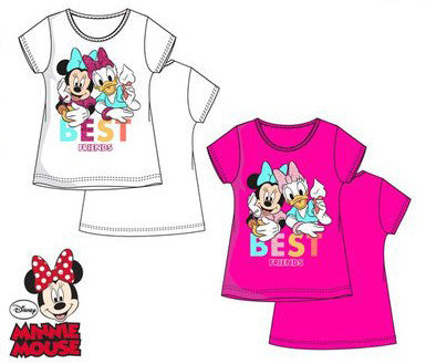 Disney Minnie bērnu īsais T-krekls, topiņš 3-8 gadi