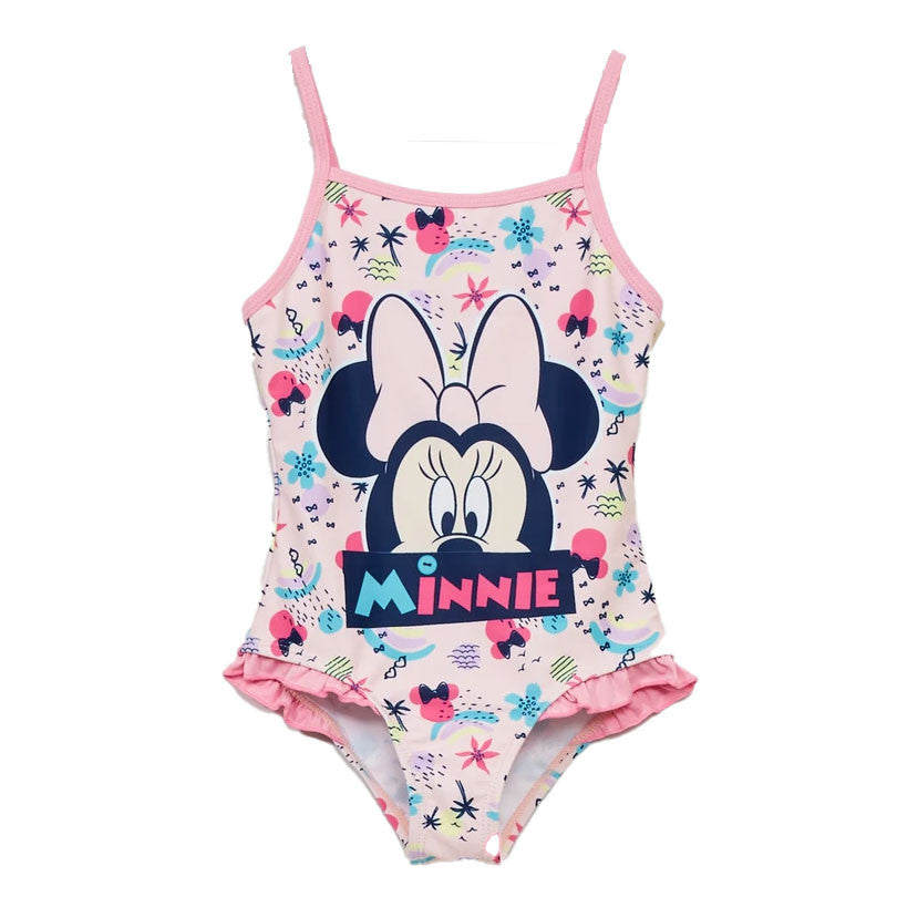 Disney Minnie bērnu peldkostīms, peldēšanai, 3-8 gadi