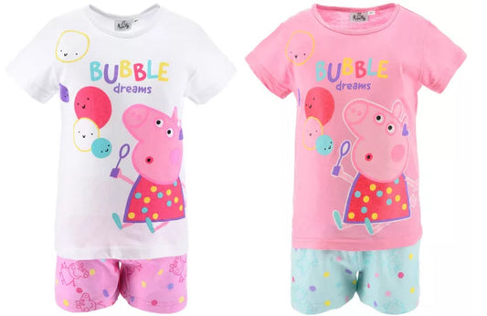 Peppa Pig bērnu īsā pidžama 3-6 gadi