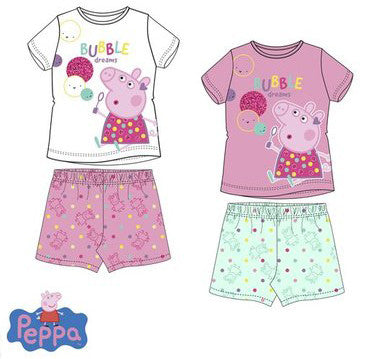 Peppa Pig bērnu īsā pidžama 3-6 gadi