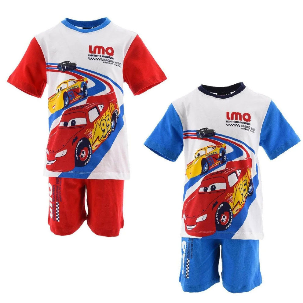 Disney Cars bērnu īsā pidžama 3-8 gadi