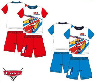 Disney Cars bērnu īsā pidžama 3-8 gadi