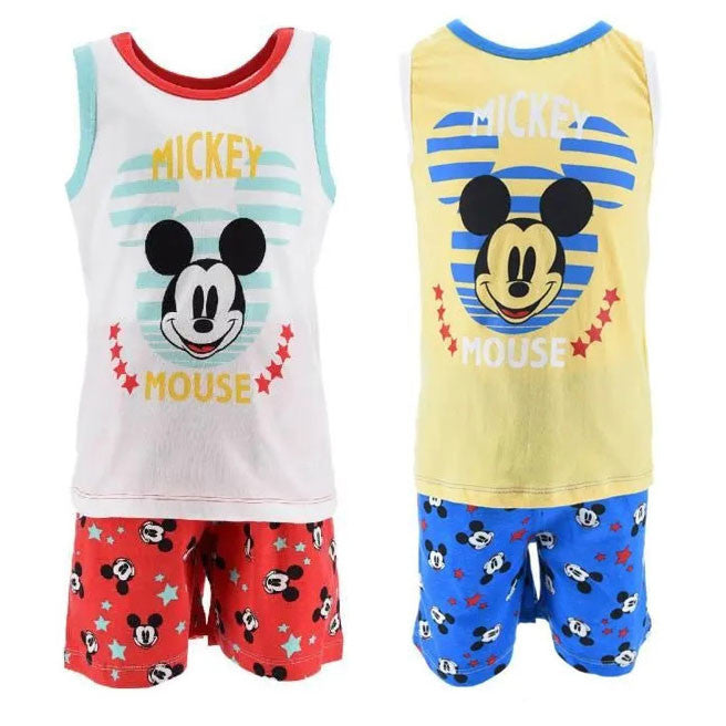 Disney Mickey bērnu īsā pidžama 3-8 gadi