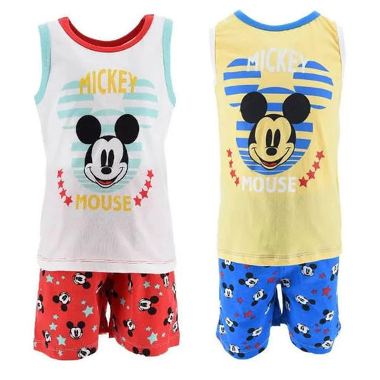 Disney Mickey bērnu īsā pidžama 3-8 gadi