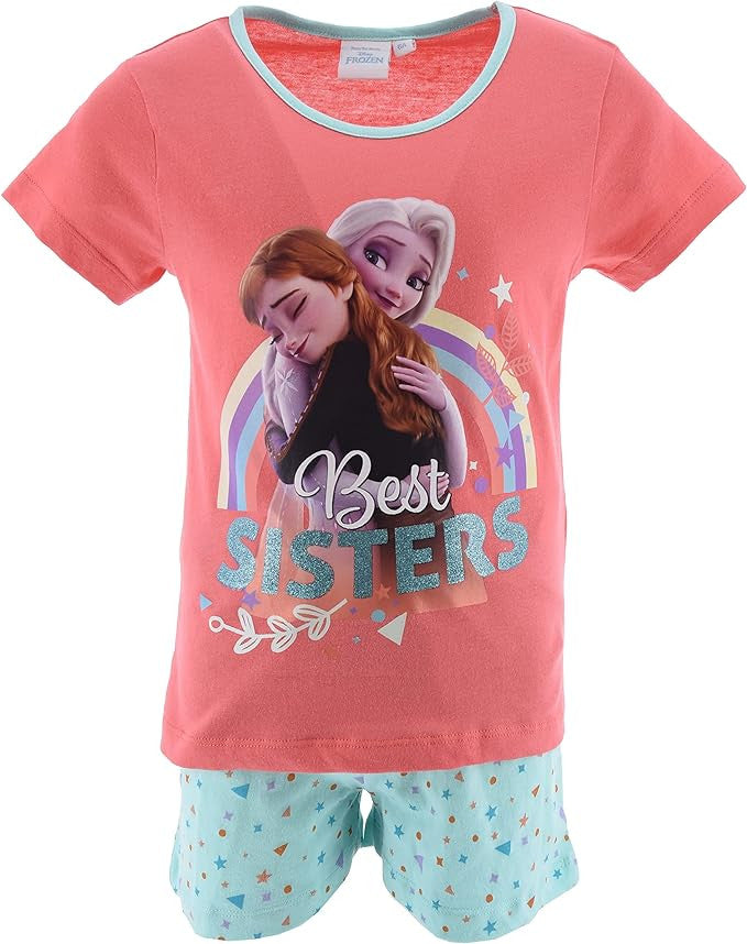 Disney Frozen bērnu īsā pidžama 4-8 gadi