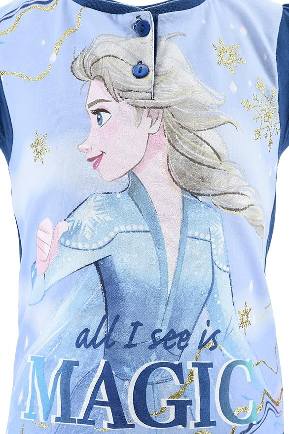 Disney Frozen bērnu īsā pidžama 3-8 gadi