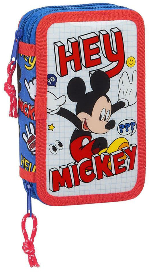 Disney Mikija pildītais zīmuļu maciņš, 2 slāņi