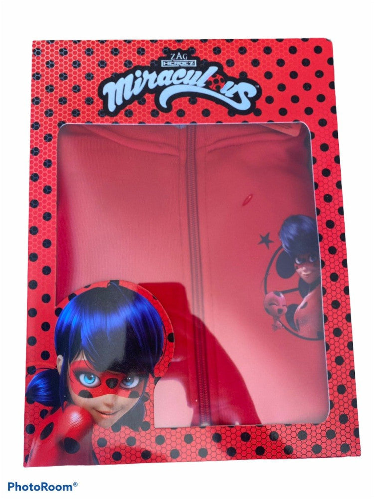 Miraculous Ladybug bērnu treniņtērps skriešanai 5-10 gadi dāvanu kastītē