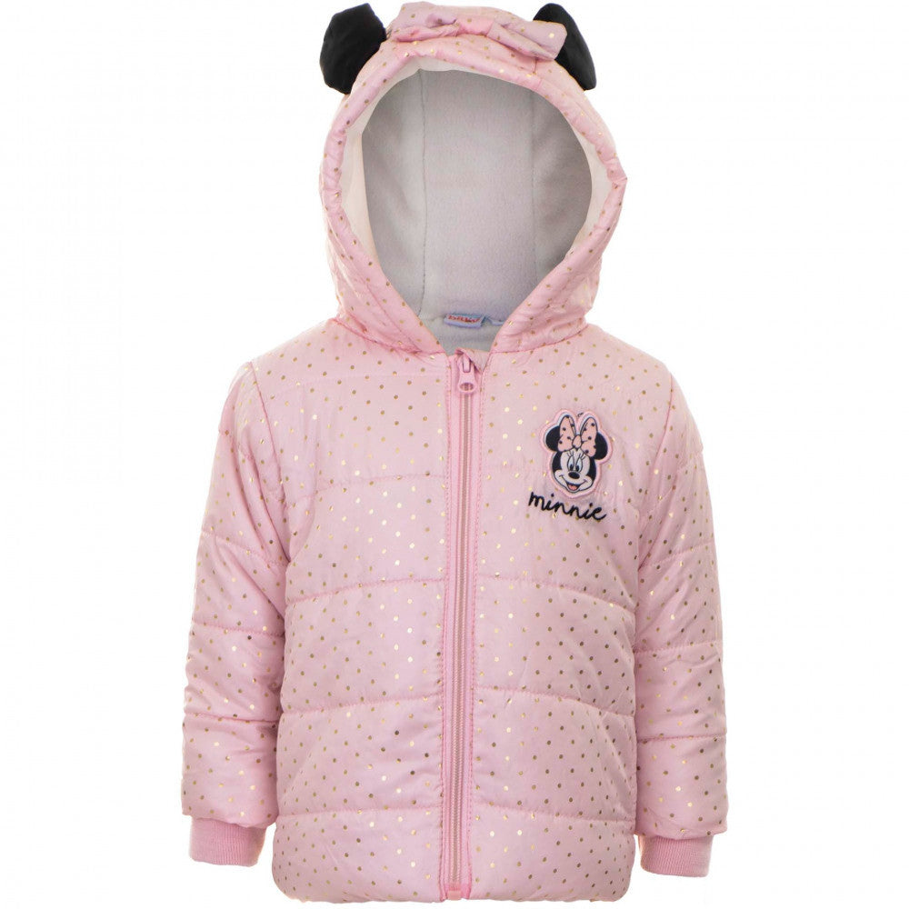 Disney Minnie mazuļu polsterētā jaka 6-24 mēneši