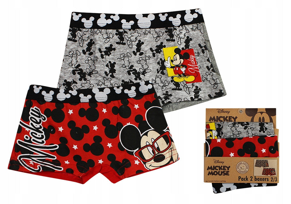 Disney Mickey bērnu bokseršorti, 2 gab./iepak.