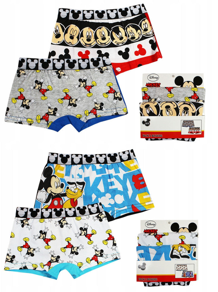 Disney Mickey bērnu bokseršorti, 2 gab./iepak.