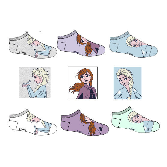 Disney Frozen Spark bērnu neredzamās zeķes 23-34