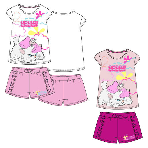 Disney Marie Sessy kaķēnu 2-daļīgs komplekts 3-6 gadi