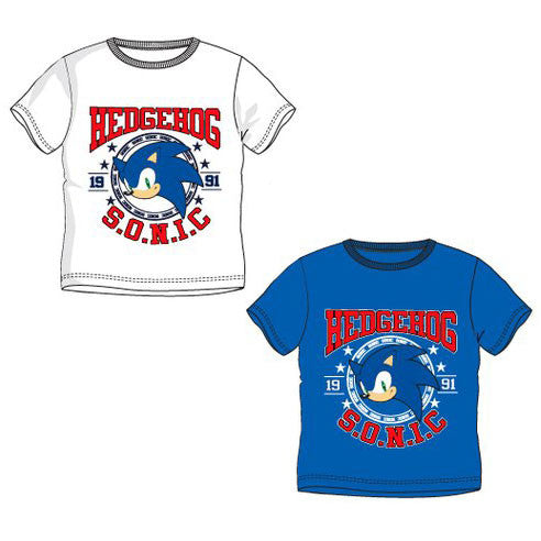 Sonic the Hedgehog 1991 Sonic the Hedgehog bērnu īsroku T-krekls, 3-8 gadi