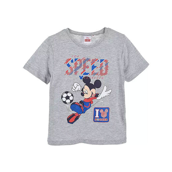 Disney Mickey Speed bērnu īsroku krekls, topiņš 3-6 gadi