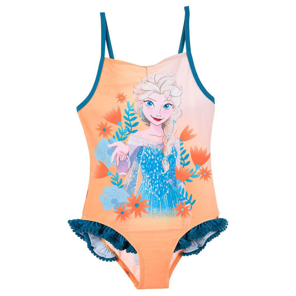 Disney Frozen saules gaismas bērnu peldkostīms, peldēšanai 4-8 gadi