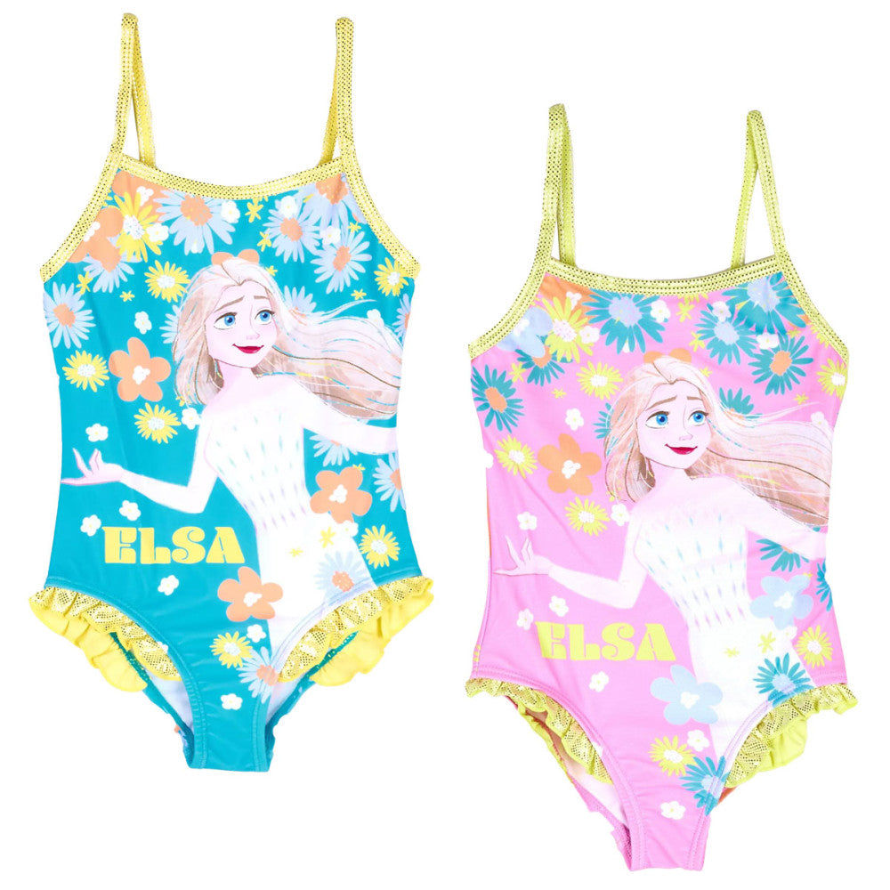 Disney Frozen Garden bērnu peldkostīms, peldēšanai, 4-8 gadi