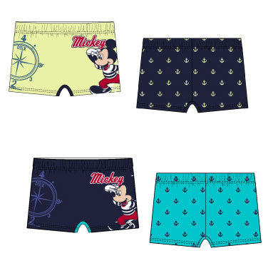 Disney Mickey Anchor bērnu peldbikses, šorti 3-6 gadi