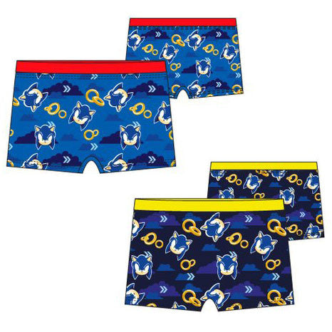 Sonic the Hedgehog Energy bērnu peldbikses, vecums 3-8 gadi