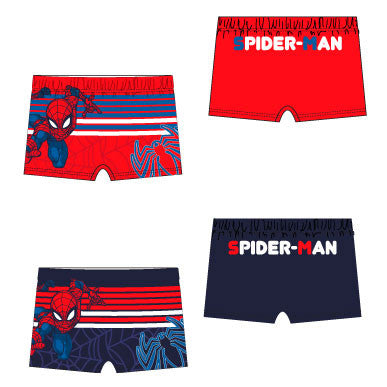 Zirnekļcilvēka peldbikses Strip bērnu, 3-8 gadi
