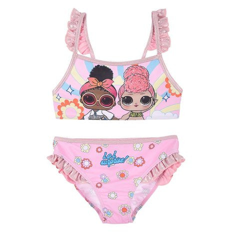 LOL Surprise Sun bērnu peldkostīms, bikini 5-10 gadi