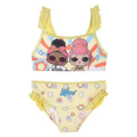 LOL Surprise Sun bērnu peldkostīms, bikini 5-10 gadi