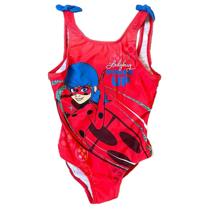 Bērnu peldkostīms "Miraculous Ladybug Power" peldēšanai 4-8 gadi