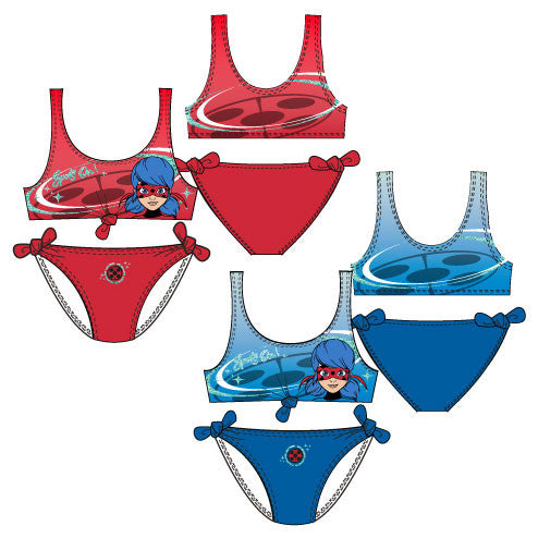 Miraculous Ladybug Power bērnu peldkostīms, bikini 4-8 gadi