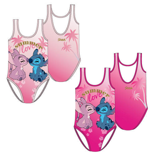 Disney Lilo un Stitch Summer Love bērnu peldkostīms, peldētājs 6-12 gadi