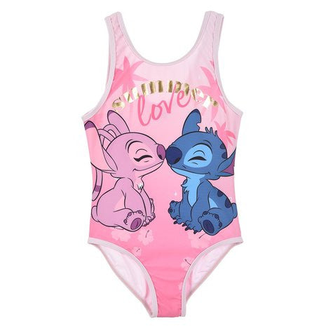 Disney Lilo un Stitch Summer Love bērnu peldkostīms, peldētājs 6-12 gadi