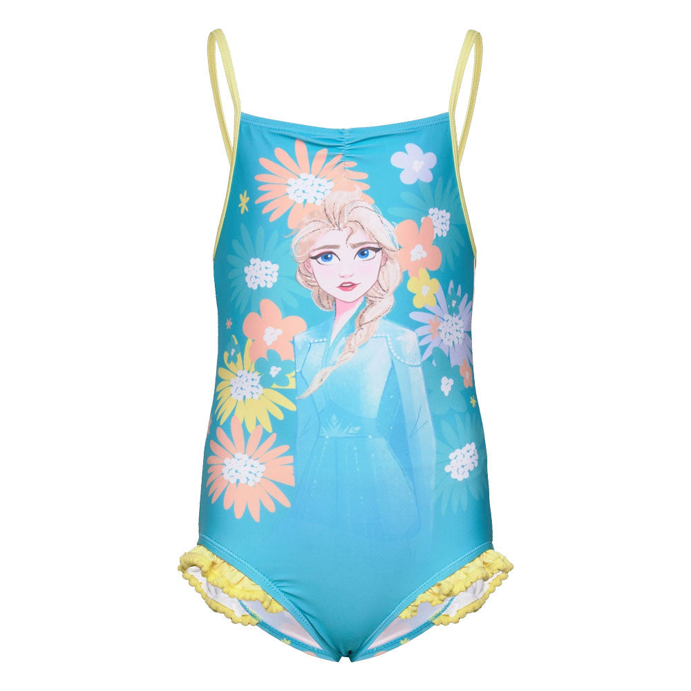 Disney Frozen dārza paradīzes bērnu peldkostīms, peldēšanai 4-8 gadi