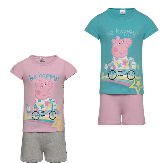 Peppa Pig Bike bērnu īsā pidžama 3-6 gadi