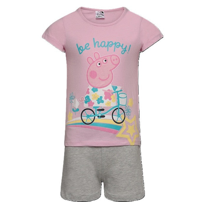 Peppa Pig Bike bērnu īsā pidžama 3-6 gadi