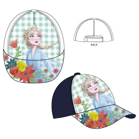Disney Frozen Flowers bērnu beisbola cepure 52-54 cm