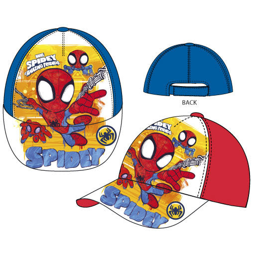Zirnekļcilvēka un Spidey bērnu beisbola cepure 52-54 cm