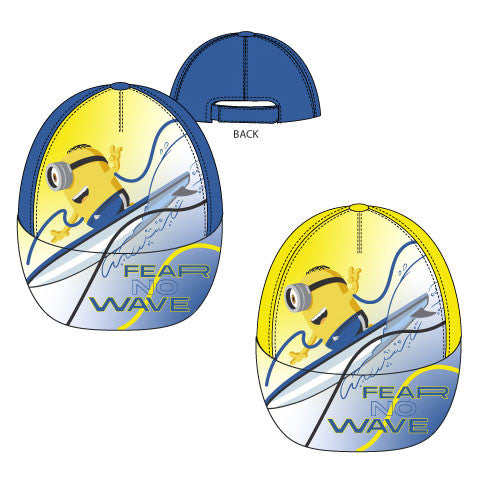 Minions Wave bērnu beisbola cepure 52-54 cm