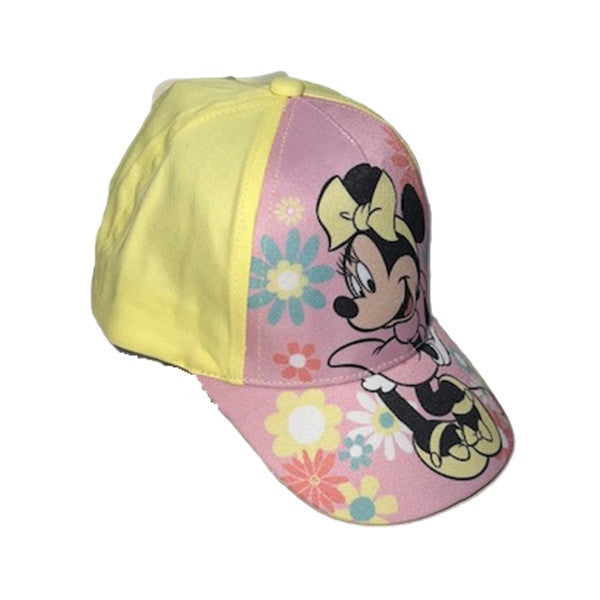 Disney Minnie dzeltena mazuļu beisbola cepure 48-50 cm