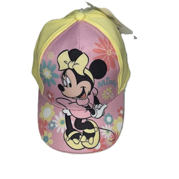Disney Minnie dzeltena mazuļu beisbola cepure 48-50 cm
