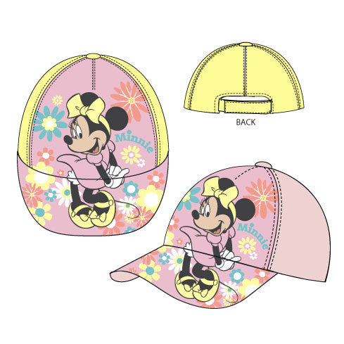 Disney Minnie dzeltena mazuļu beisbola cepure 48-50 cm