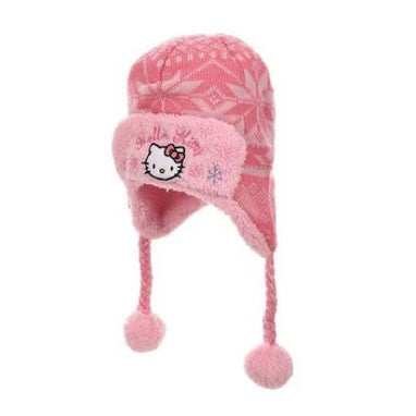 Adīta bērnu cepure Hello Kitty 52-54 cm