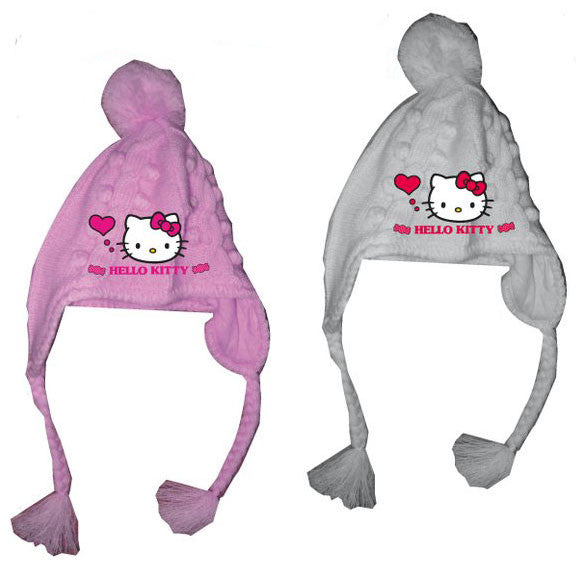 Hello Kitty bērnu adīta cepure 52-54 cm